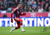 Fussball 1. Bundesliga Saison 14/15: Franck Ribery (FC Bayern Muenchen)