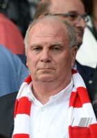 Fussball  1. Bundesliga  13/14: Praesident Uli Hoeness (FC Bayern Muenchen)