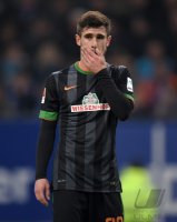 Fussball, 1. Bundesliga  Saison 2014/2015: Hamburger SV - SV Werder Bremen