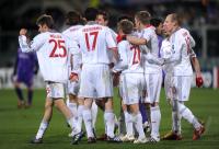 FUSSBALL  International CHL 09/10 :  FC Bayern  Muenchen JUBEL