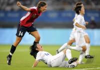 FUSSBALL  Olympia 2008  Peking  Vorrunde Norwegen - Japan