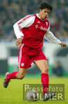 FUSSBALL 1. Bundesliga: Bayern, BALLACK Einzelaktion