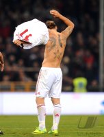 FUSSBALL SERIE A:  Zlatan Ibrahimovic (AC Mailand)