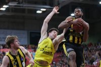 Basketball 1. Bundesliga 17/18 Hauptrunde: Walter Tigers Tuebingen - MHP RIESEN Ludwigsburg
