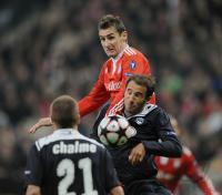 FUSSBALL  International CHL 09/10  FC Bayern  Muenchen - Girondins Bordeaux