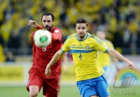 Fussball WM Qualifikation 2014 Playoff: Schweden - Portugal