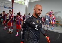 Fussball 1. Bundesliga 2014/2015: Fototermin beim FC Bayern Muenchen