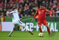 Fussball DFB Pokal Achtelfinale 15/16: FC Bayern Muenchen - SV Darmstadt 98