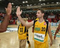 Basketball 1. Bundesliga  07/08  Walter Tigers Tuebingen  -  Paderborn Baskets