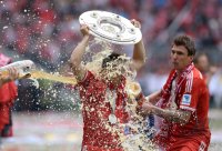 Fussball 1. Bundesliga  Saison  2012/2013:  Deutscher Meister 12/13 FC Bayern Muenchen