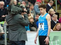 Hallenleichtathletik Deutsche Meisterschaft 2018 in Dortmund; Robert Baumann (LAV Stadtwerke Tuebingen)