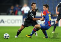Fussball Champions League  Saison 2010/2011: FC Basel - FC Bayern  Muenchen