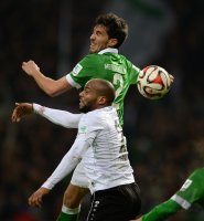 Fussball, 1. Bundesliga  Saison 2014/2015: SV Werder Bremen - Hannover 96