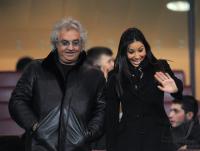 Fussball INTERNATIONAL  Flavio Briatore  mit Frau Elisabetta Gregoraci
