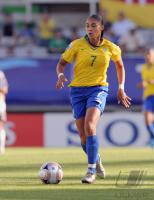 Fussball Frauen FIFA U 20  WM  2008   Viertelfinale  Brasilien - Deutschland