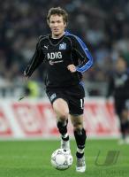 Fussball 1. Bundesliga: HSV, LAUTH Einzelaktion am Ball