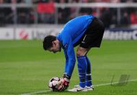 FUSSBALL  International CHL 09/10:   Torwart Hugo Lloris (Olympique Lyon)