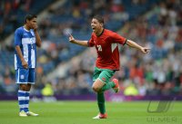 FUSSBALL Olympia 2012 Maenner: JUBEL Abdelaziz BARRADA (Marokko)