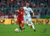 Fussball DFB Pokal Achtelfinale 15/16: FC Bayern Muenchen - SV Darmstadt 98