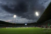 Fussball Champions League: Bremen, Weser Stadion