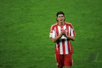 Fussball 1. Bundesliga : ENTTAEUSCHUNG nach dem verschossenem Elfmeter Mario Gomez (FC Bayern Muenchen)