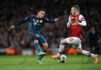 Fussball International CHL Saison 13/14: Arsenal London - FC Bayern Muenchen
