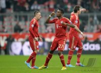 FUSSBALL INTERNATIONAL CHL VIERTELFINALE 12/13: FJUBEL C Bayern Muenchen - Juventus Turin