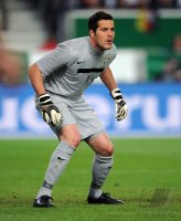 Fussball International  Testspiel:  JULIO CESAR (Brasilien)