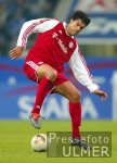 FUSSBALL 1. Bundesliga: Bayern, BALLACK Einzelaktion