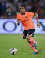 Fussball FIFA Club WM UAE 2009;  Daniel Alves  (FC Barcelona)