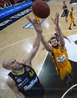 Basketball 1. Bundesliga  12/13  Walter Tigers Tuebingen  - Alba Berlin
