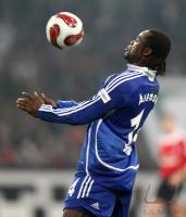 Fussball 1. Bundesliga: Schalke, ASAMOAH Einzelaktion