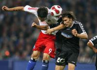 Fussball UEEA CUP QUALI: Hamburg - Budapest