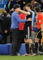 FUSSBALL WM 2010, VIERTELFINALE: ARGENTINIEN - DEUTSCHLAND