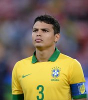 Fussball International Laenderspiel: THIAGO SILVA (Brasilien)