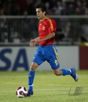 Fussball International  U 20 WM  Achtelfinale Spanien - Brasilien