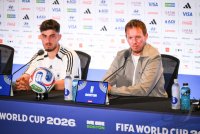 Fussball WM 2026 Deutschland -  Paraguay, Pressekonferenz,