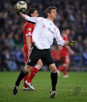FUSSBALL, DFB Pokal Halbfinale: Torwart Hans Joerg Butt (FCB)