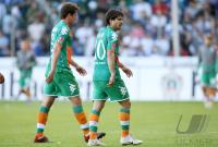 Fussball, 1. Bundesliga: Bielefeld - Bremen