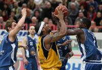 Basketball 1. Bundesliga  07/08  Walter Tigers Tuebingen  -  Deutsche Bank SKYLINERS