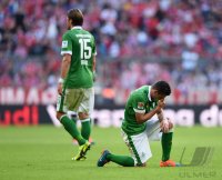 Fussball 1. Bundesliga Saison 14/15: JUBEL FC Bayern Muenchen