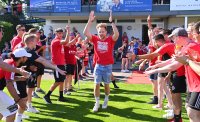 Fussball Relegation zur Oberliga, Rueckspiel 21/22: FC Holzhausen - FC Denzlingen