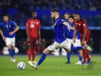 FUSSBALL INTERNATIONAL QUALIFIKATION WM 2022: Italien - Schweiz