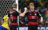 FUSSBALL WM 2014, HALBFINALE: Brasilien - Deutschland