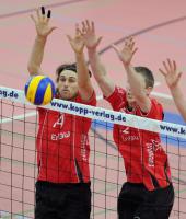 Volleyball 1. Bundesliga  08/09  ENBW TV Rottenburg  1-3  VfB Friedrichshafen