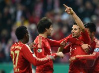 Fussball Saison 2012/2013: DFB Pokal:  FC Bayern Muenchen - 1 FC Kaiserslautern