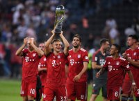 Fussball 1. Bundesliga 18/19 Supercup Finale: Eintracht Frankfurt - FC Bayern Muenchen