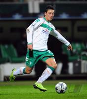 FUSSBALL CHAMPIONS LEAGUE:  Werder Bremen, OEZIL Einzelaktion