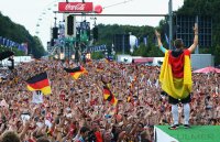 Ankunft der Deutschen Nationalmannschaft in Berlin nach dem Gewinn der Weltmeisterschaft 2014