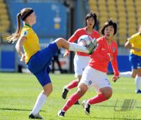 Fussball Frauen FIFA U 17  WM  2008  Brasilien - Republik Korea